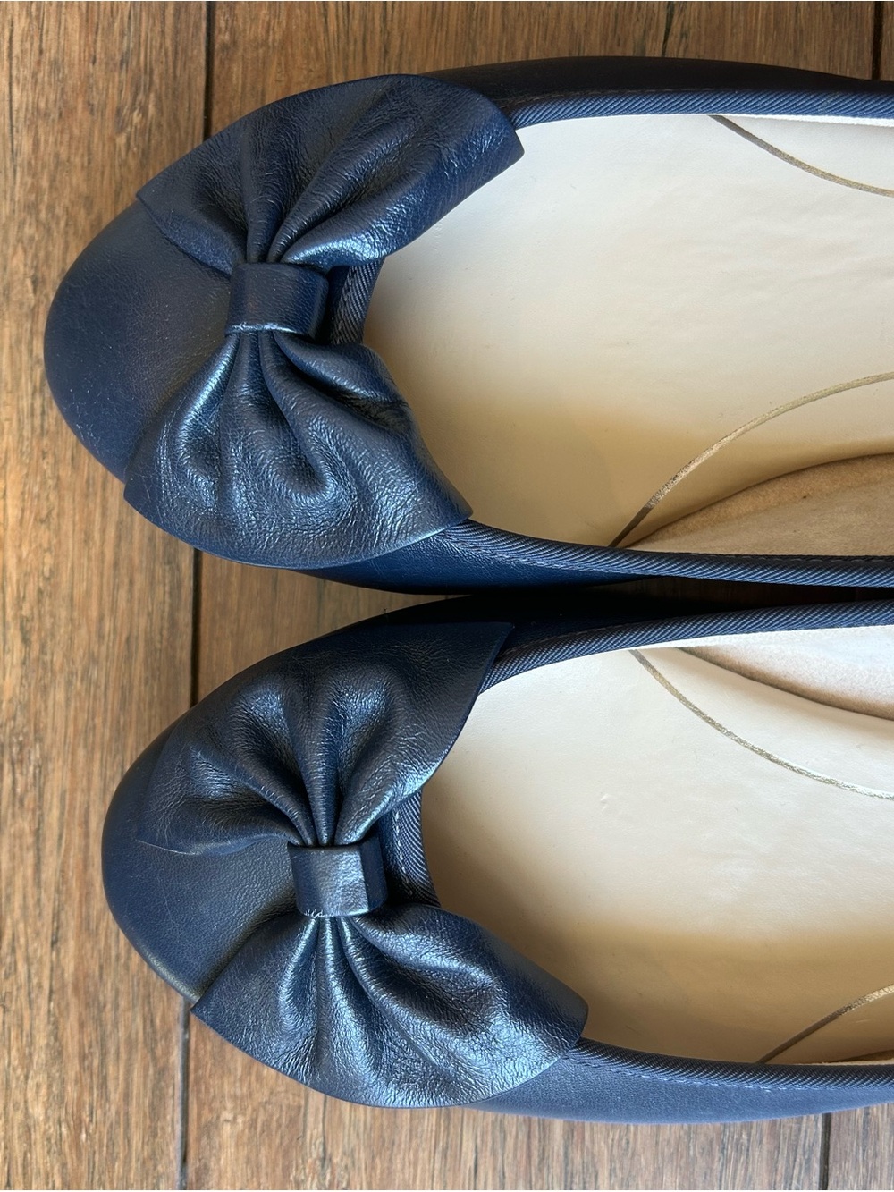 Circus by Sam Edelman Navy Bow Flats - Picture 8 of 12